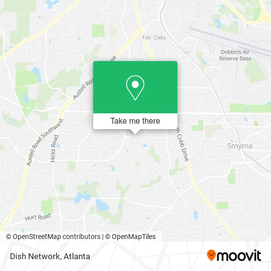 Dish Network map