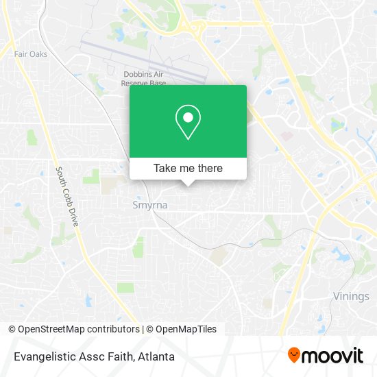 Evangelistic Assc Faith map