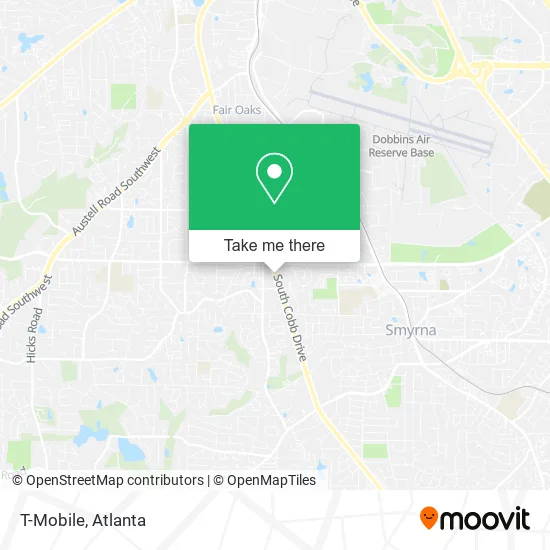 T-Mobile map