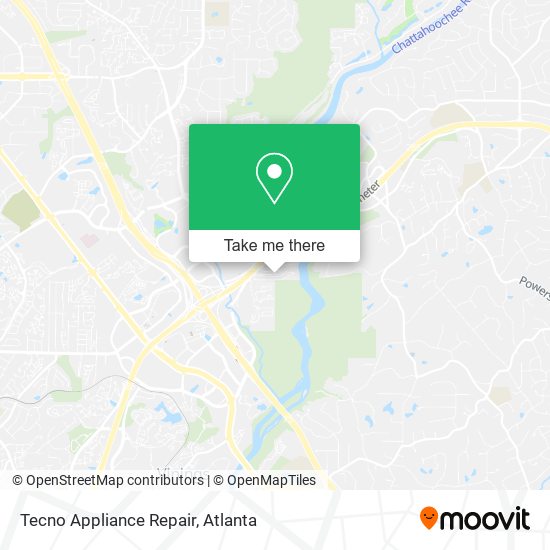 Mapa de Tecno Appliance Repair