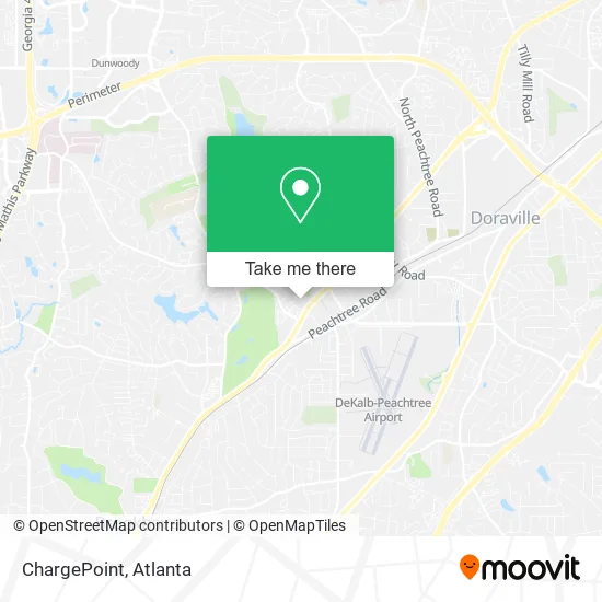 ChargePoint map