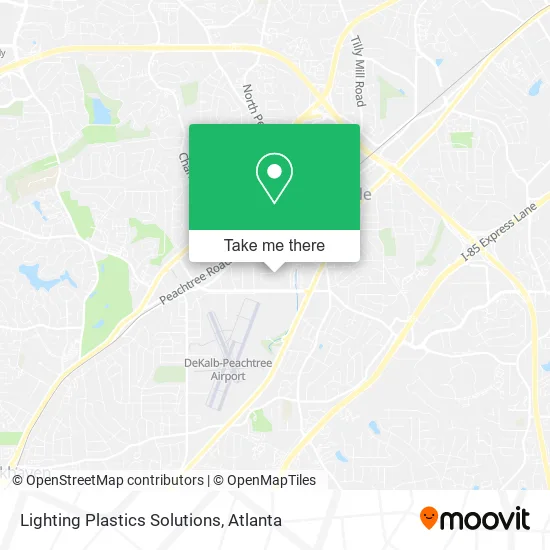 Lighting Plastics Solutions map