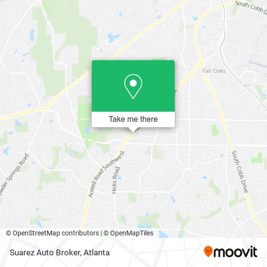 Suarez Auto Broker map