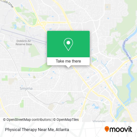 Mapa de Physical Therapy Near Me