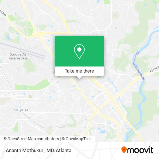 Ananth Mothukuri, MD map