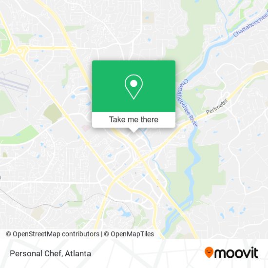 Personal Chef map