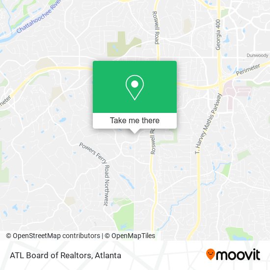 ATL Board of Realtors map