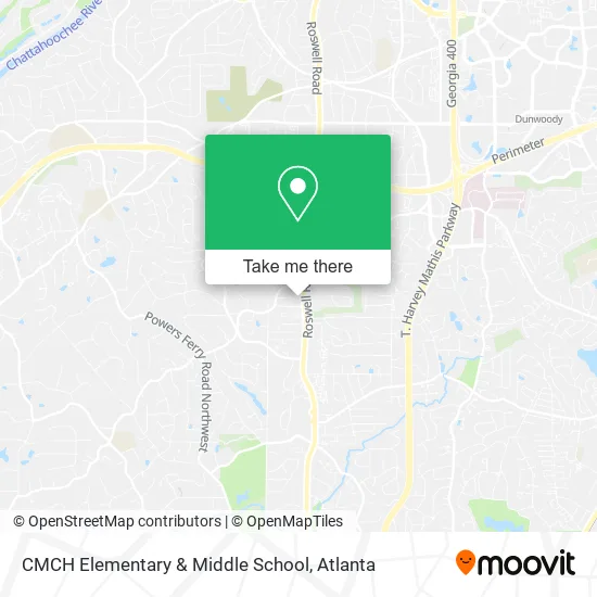 CMCH Elementary & Middle School map