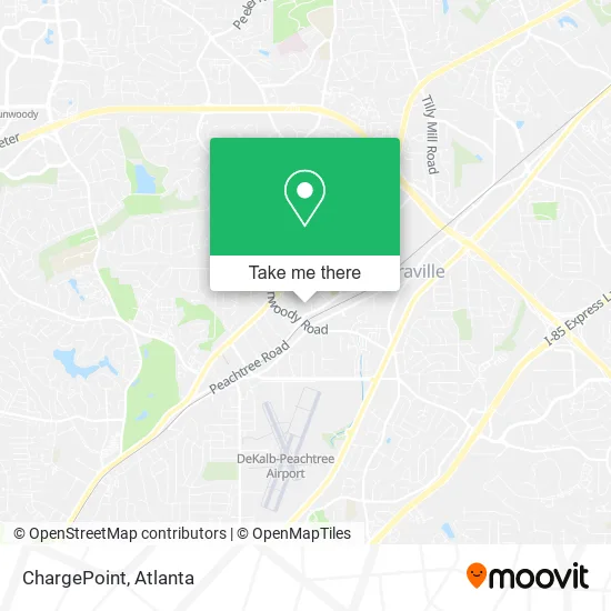 ChargePoint map