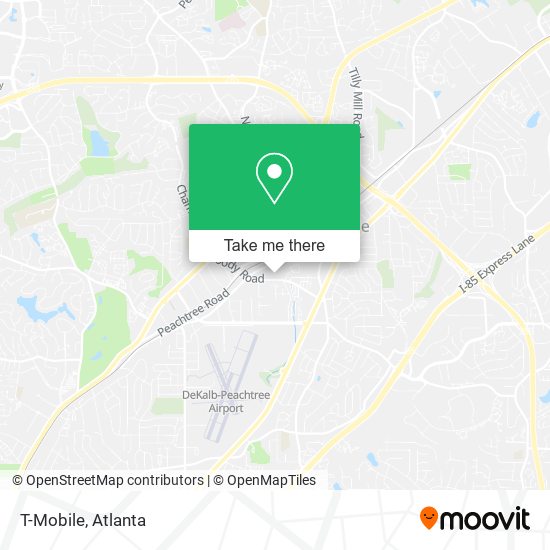 T-Mobile map