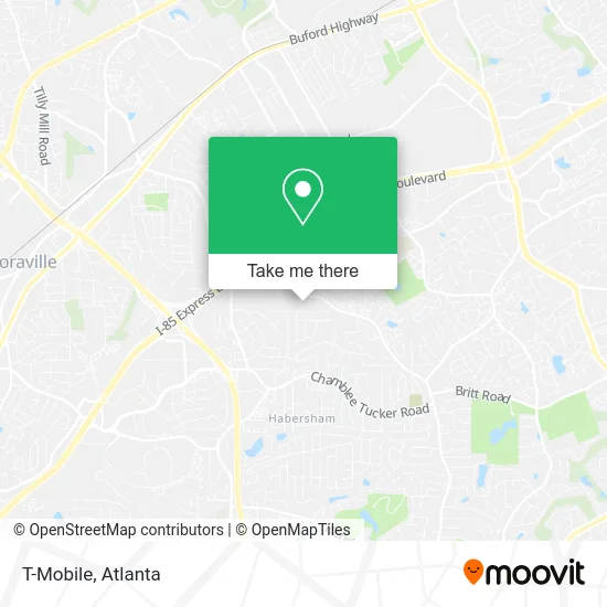 T-Mobile map