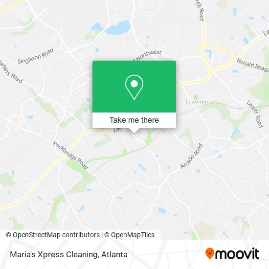 Maria's Xpress Cleaning map