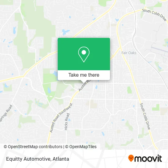 Equitty Automotive map