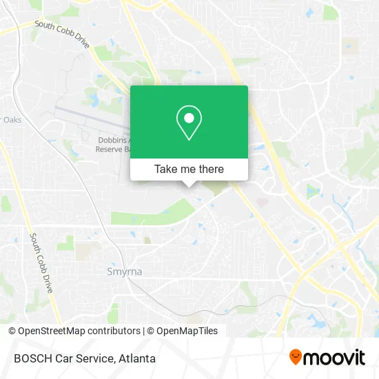 BOSCH Car Service map