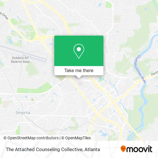 The Attached Counseling Collective map