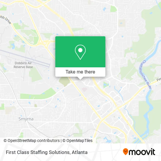 First Class Staffing Solutions map