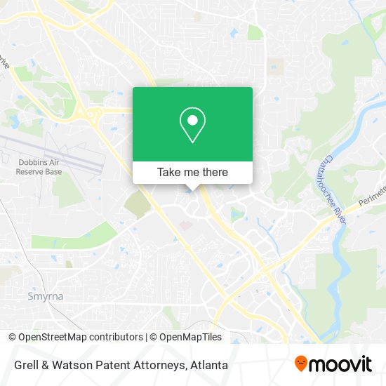 Grell & Watson Patent Attorneys map