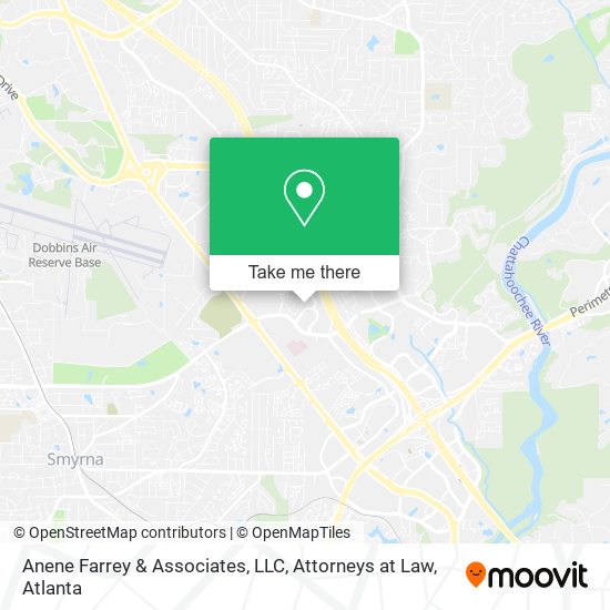 Mapa de Anene Farrey & Associates, LLC, Attorneys at Law