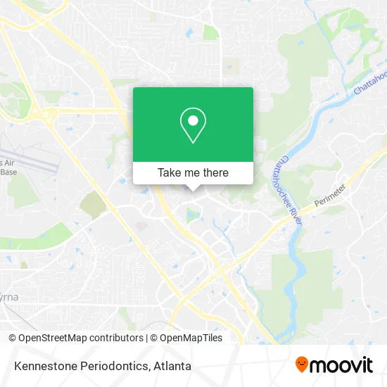 Kennestone Periodontics map