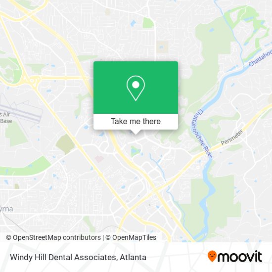 Windy Hill Dental Associates map