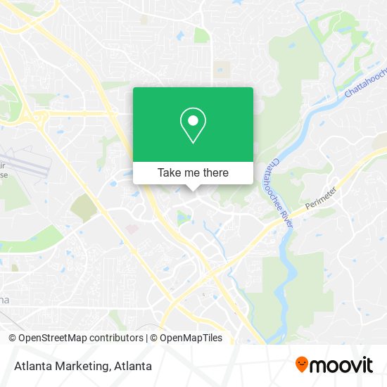 Atlanta Marketing map