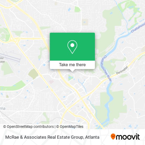 McRae & Associates Real Estate Group map