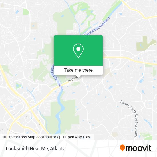 Locksmith Near Me map