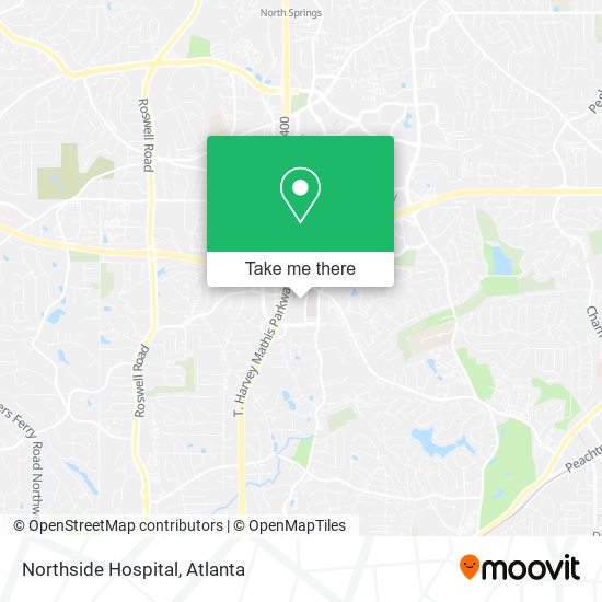 Mapa de Northside Hospital