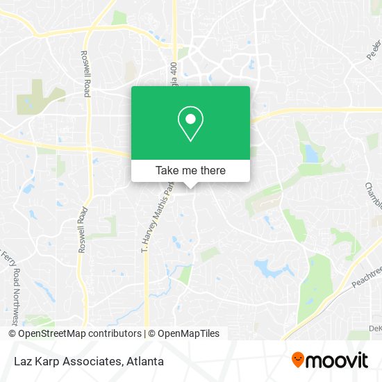 Laz Karp Associates map