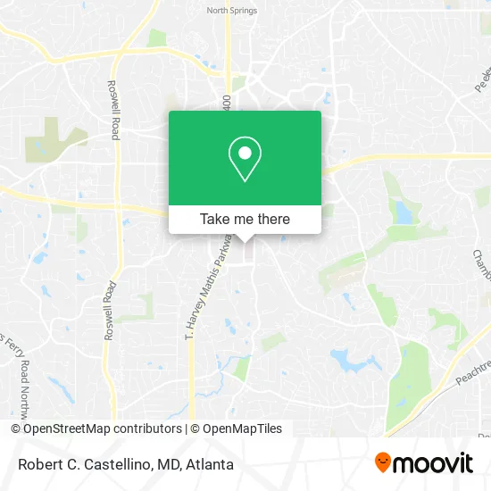 Mapa de Robert C. Castellino, MD