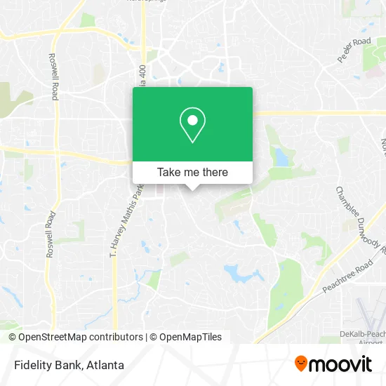 Fidelity Bank map