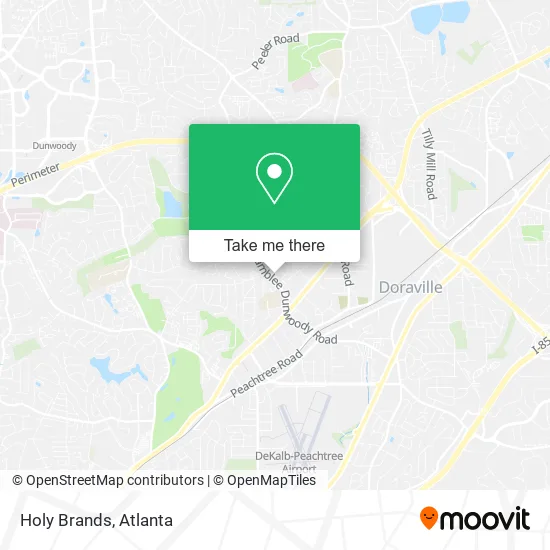 Mapa de Holy Brands