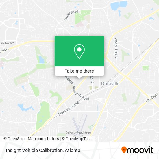 Insight Vehicle Calibration map
