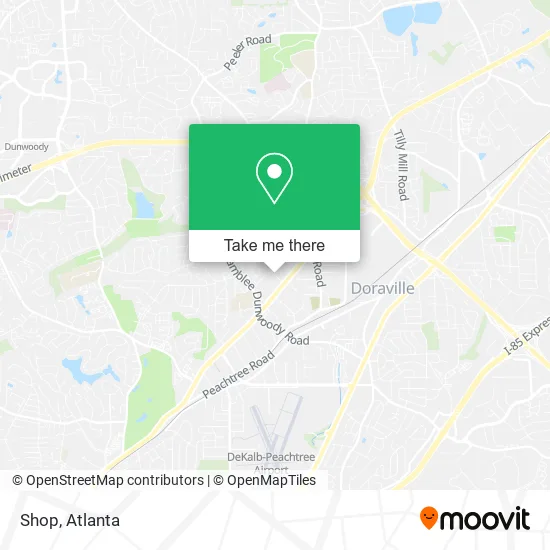 Mapa de Shop