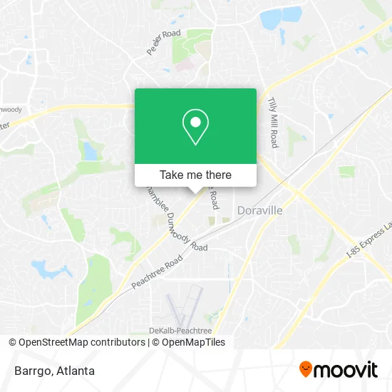 Mapa de Barrgo