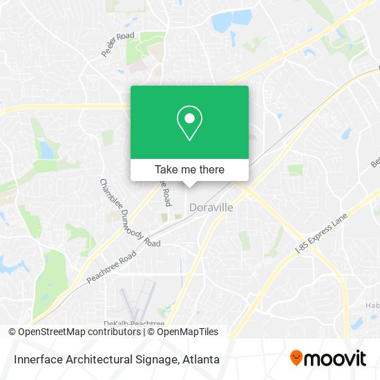 Mapa de Innerface Architectural Signage