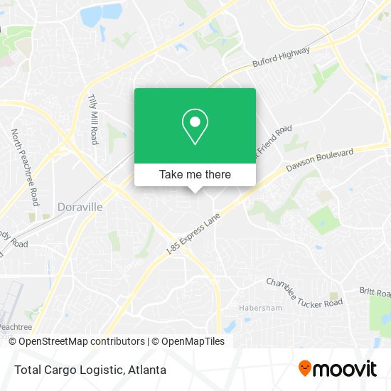 Total Cargo Logistic map