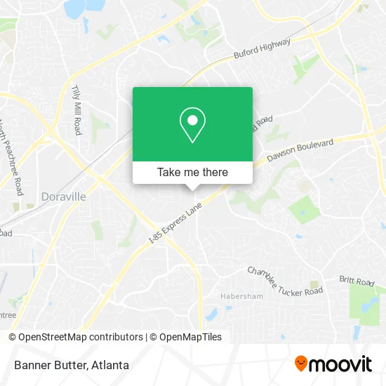 Mapa de Banner Butter