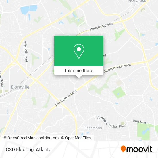 Mapa de CSD Flooring