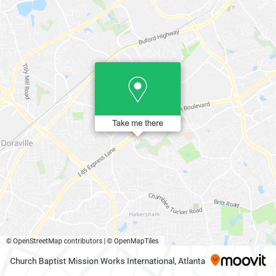 Church Baptist Mission Works International map