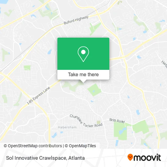 Mapa de Sol Innovative Crawlspace