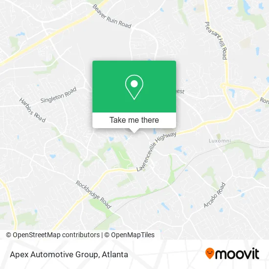 Apex Automotive Group map