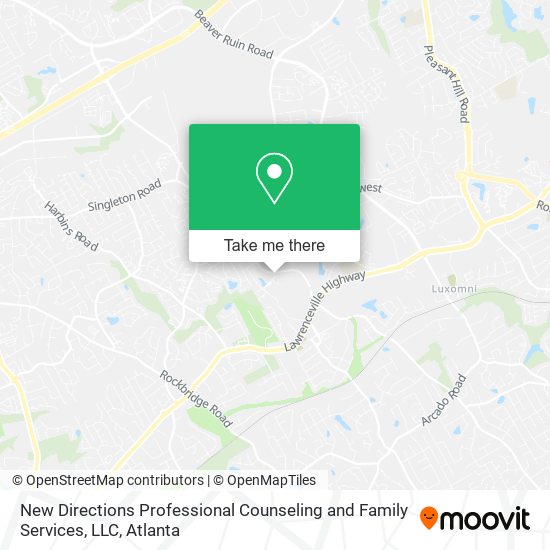 Mapa de New Directions Professional Counseling and Family Services, LLC