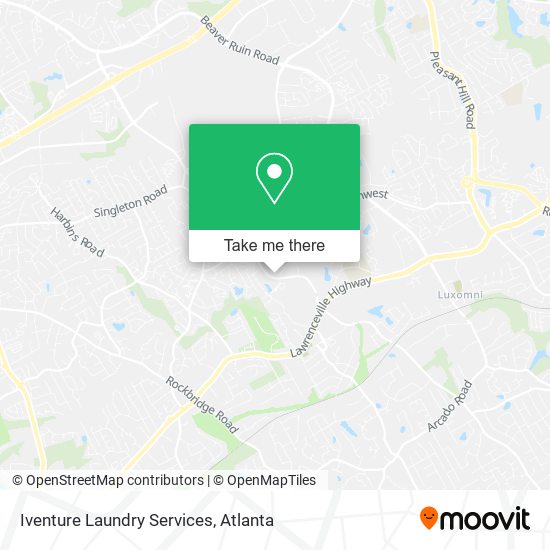 Mapa de Iventure Laundry Services