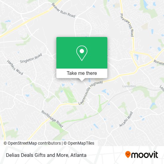 Delias Deals Gifts and More map
