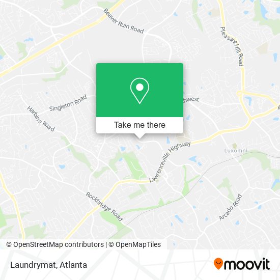 Laundrymat map