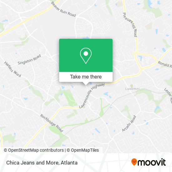 Chica Jeans and More map
