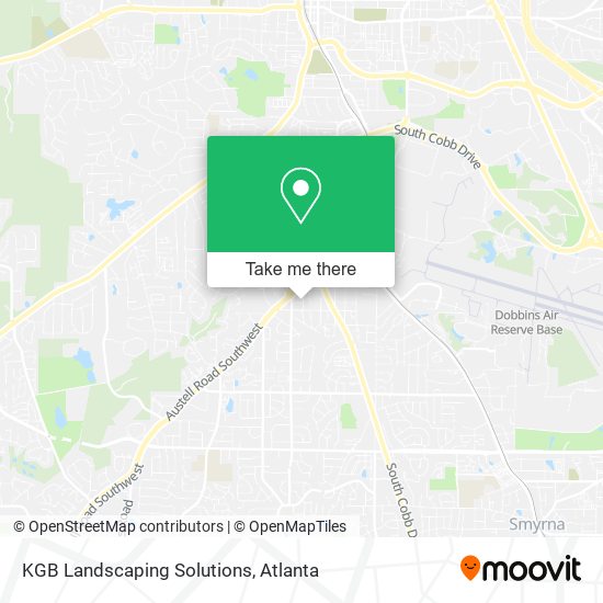 KGB Landscaping Solutions map