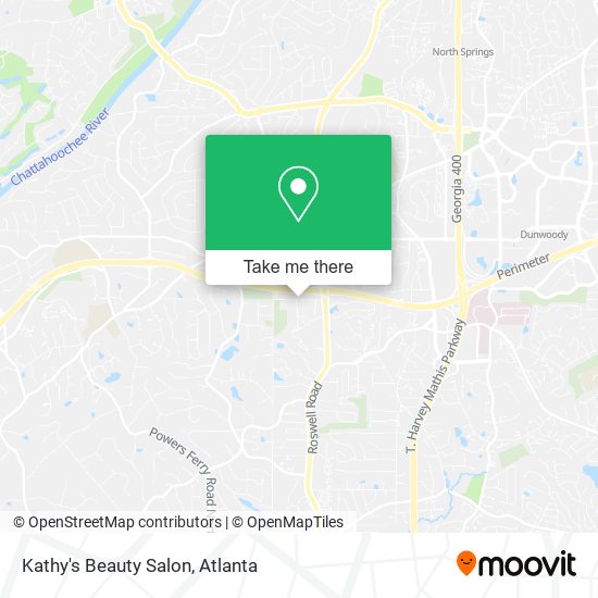 Mapa de Kathy's Beauty Salon