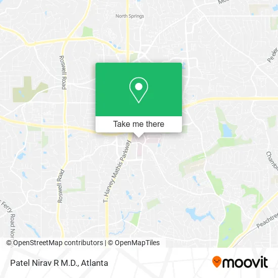 Mapa de Patel Nirav R M.D.
